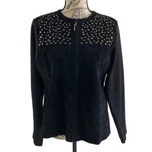 Escapade women’s large suede jacket/Sweater